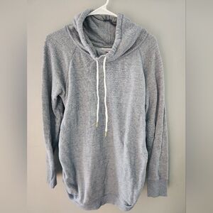 Cozy Gray Hoodie with Drawstrings